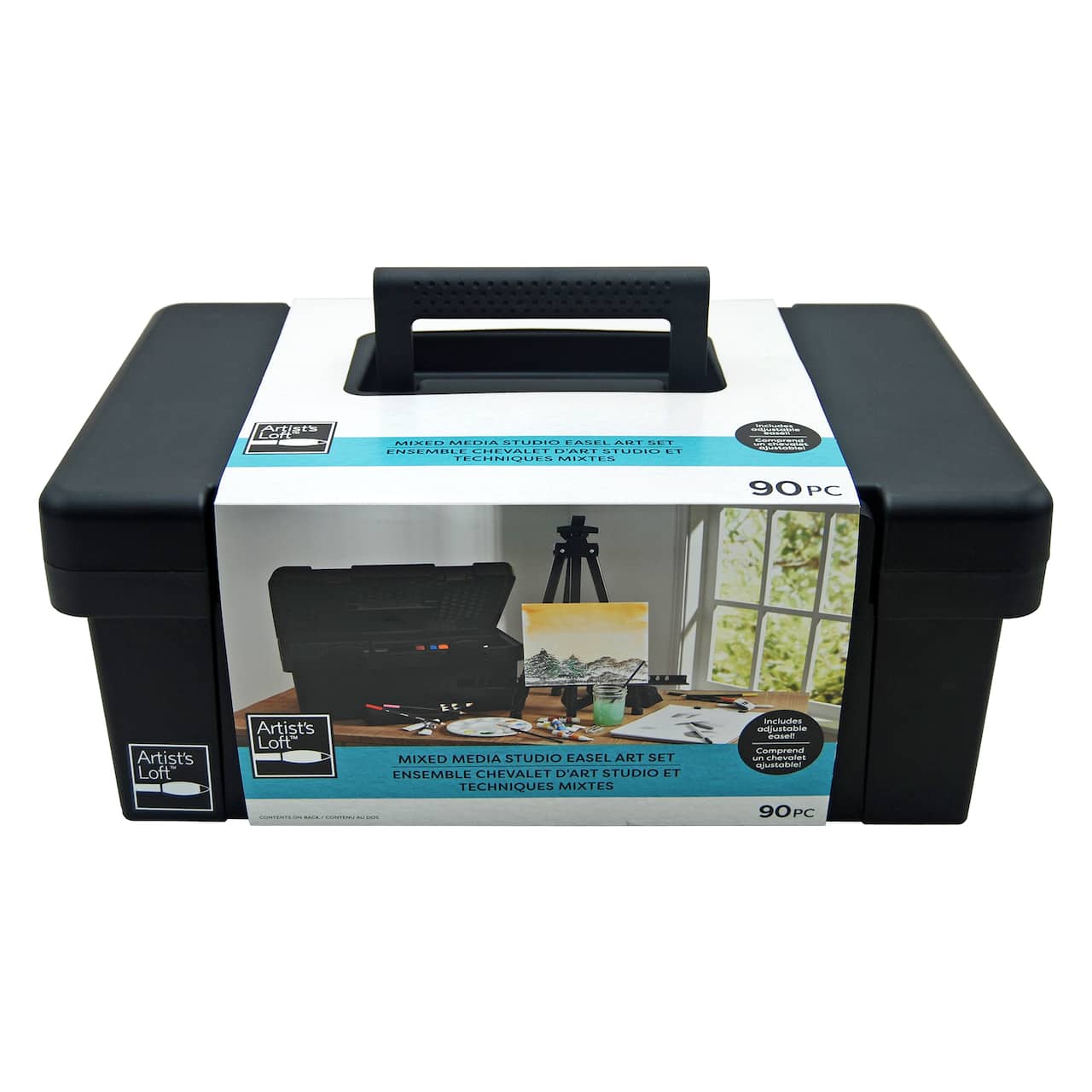 Ensemble avec chevalet d’art studio pour techniques mixtes d’Artist’s Loft